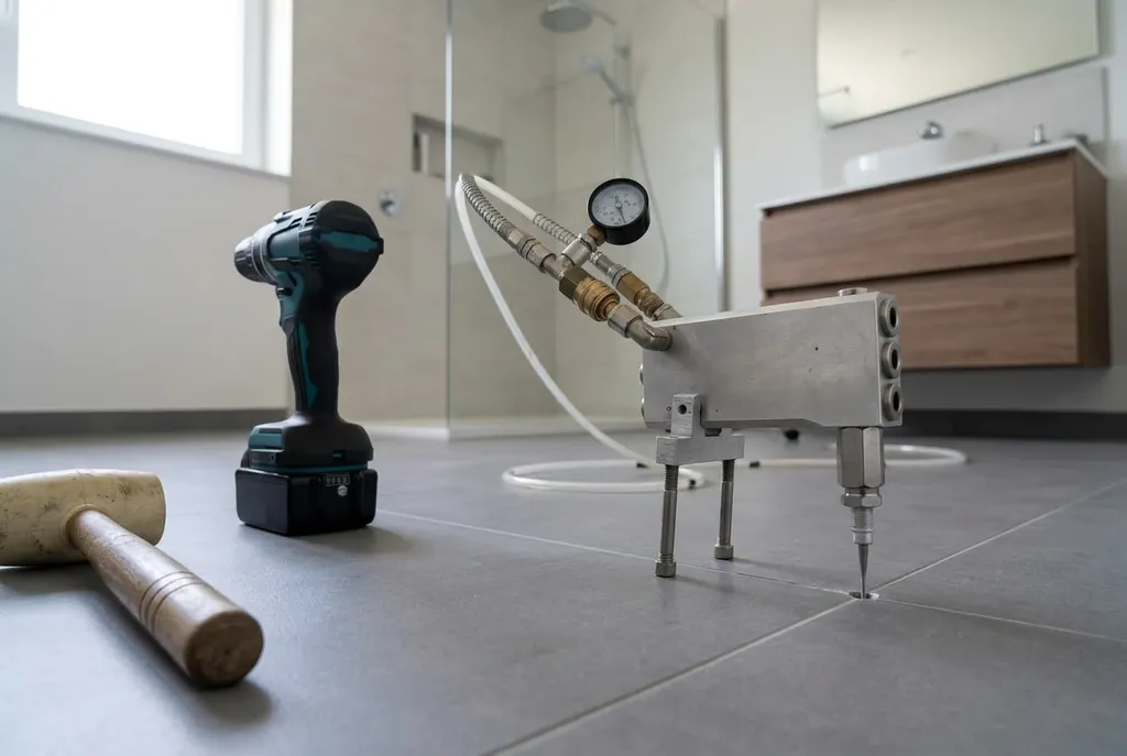 Kitbedrijf Almelo – holle tegels injecteren